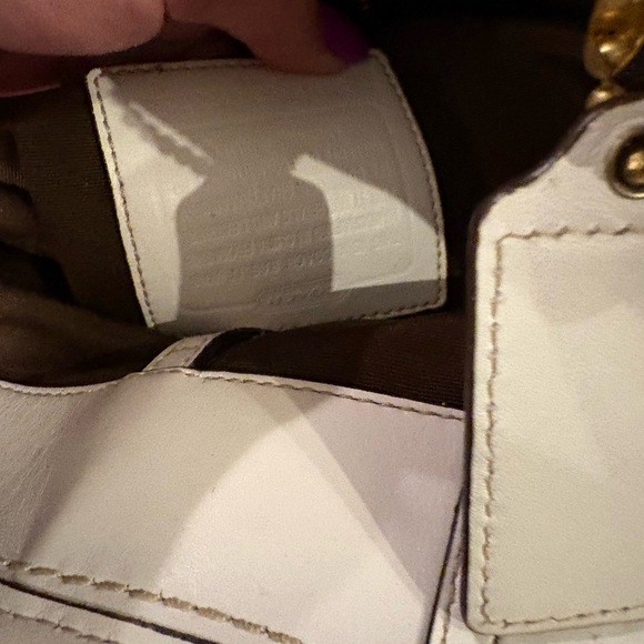 Coach Bleecker Straw Tote, - Picture 6 of 8